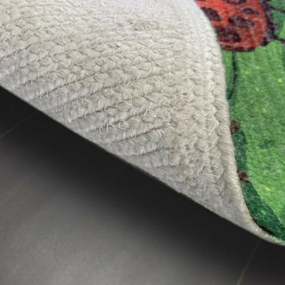 Soft Indoor Area Rug 2'x3' – 100% Polyester Non-Slip Small Accent Rug for Bedroom, Living Room, Entryway, Bathroom – Machine Washable Modern Carpet Floor Mat (1, #11) - color: #11