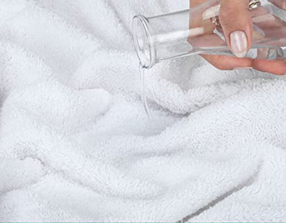 American Soft Linen 100% Cotton Luxury Turkish Towels, 4 PC Hand Towel Set | Soft Absorbent Quick Dry OEKO Tex Standard 100 Certificated Durable Machine Washable Premium Hotel Quality - color: Bright White, size: 16"x28"