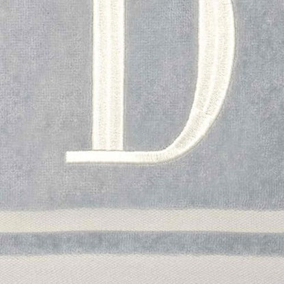 Avanti Linens - Towel Set, Soft & Absorbent Cotton, Embroidered Bathroom Decor, Set of 5 (Monogram Collection, Initial D) - style: D