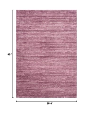 SAFAVIEH Vision Collection Accent Rug - 2'2" x 4', Grape Purple, Modern Ombre Design, Non-Shedding & Easy to Clean, Ideal for Entryway, Foyer, Bedroom (VSN606A) - color: Grape, size: 2'2" x 4' (Rectangular)