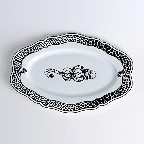 Harry Potter Voldemort Death Eater Dark Mark Porcelain 14" Serving Platter