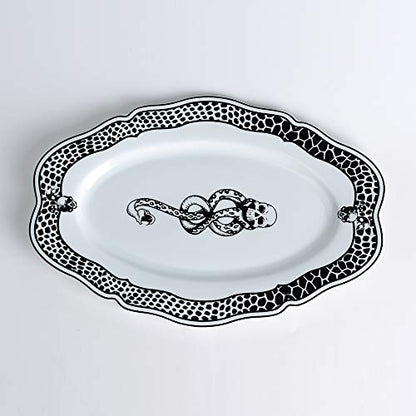 Harry Potter Voldemort Death Eater Dark Mark Porcelain 14" Serving Platter