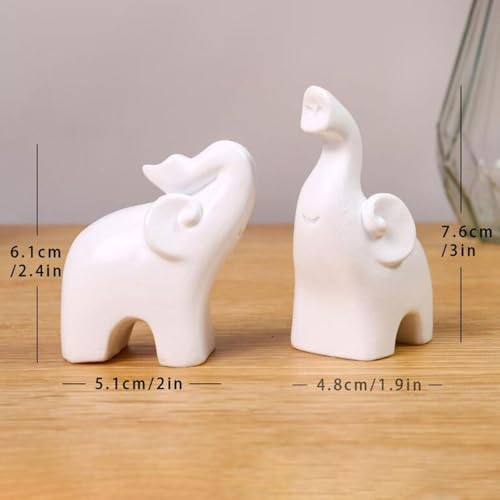 Abstract Reader Figurine Elephant Sculpture Human Figurine Decor Resin Elegant Modern Collectibles Suitable for Restaurant Shelf Hotel Office Living R