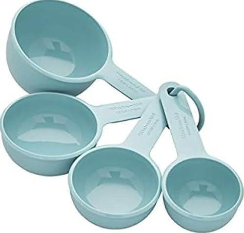 KitchenAid Measuring Cups, Set Of 4, Aqua Sky - color: Aqua Sky, size: Set Of 4