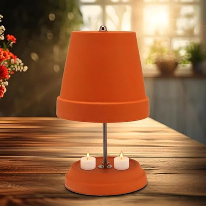 Tea Light Oven Ceramic Heat Tea Light Stove Candle Heater for 4 6 Tealight Candles Teapot Warmer for Tealight Candles Suitable