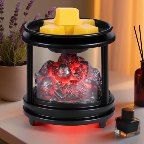 Wax Melt Warmer, Scentsy Wax Warmer for Scented Wax Burner Home Gift Decor | Candle Wax Melter for Scented Candle Melt Warmer PTC Heating 3-in-1 Electric Wax Melts Warmer for Bedroom Office Gift & Decor - color: Colorful Skull