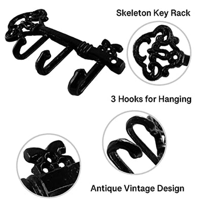 Super Z Outlet Antique Style Key Wall Holder with Hooks
