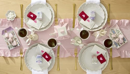 Lenox French Perle Scallop White Dinnerware Set with Accent Plates | dishwasher safe, microwave safe | plates and bowls sets for kitchen and dining | 11 inch plate, dish set - style: 12-Piece Dinnerware Set