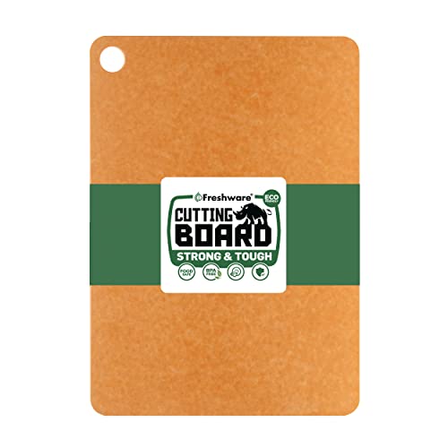 Freshware Wood Cutting Board for Kitchen, Dishwasher Safe, Large, 15" x 11.25", Natural - color: 15" x 11.25" [No Groove] [Natural], size: 15"L x 11.3"W