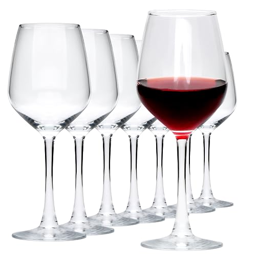 Wine Glasses Set of 8,12 oz Wine Glasses,for Red or White Wine | High-end Banquet,Wedding,Gift Goblets,Party,Bar,Anniversary,Housewarming - size: 12oz-8pcs