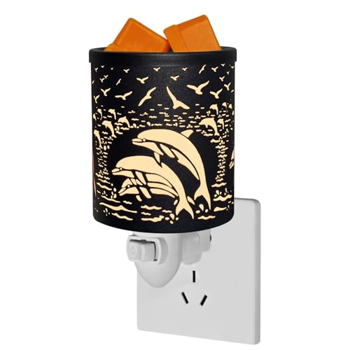 Plug in Wax Warmer for Scented Wax melt Warmer scentsy Plug in Wax melt Warmer Electric Candle Warmer Home Decor Gifts for Women(Dolphin) - color: 7-dolphin