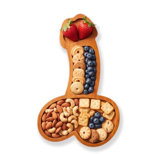 Bachelorette Party Favors Charcuterie Boards - Funny Decorations Gag Appetizer Accessories Wood Cheese Platter Aperitif Board for Bridal Shower Hen Party Housewarming Table Topper Decor - size: Middle