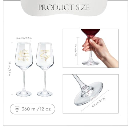 AW BRIDAL House Warming Gifts New Home Wine Glasses Set of 2 for Couples | New Apartment Gift Basket for Homeowner, Cool Housewarming Party Decorations Ideas, 2026 Closing Gifts for Home Buyers - style: Housewarming (Home)