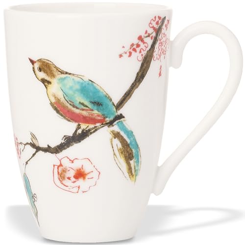 Lenox Simply Fine Chirp Mug, White - - style: Mug
