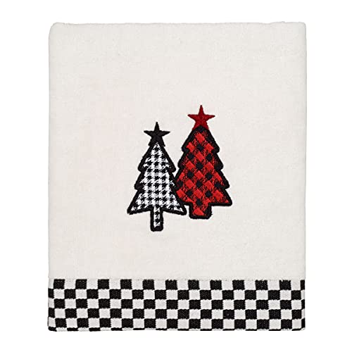 Avanti Linens - Hand Towel, Soft & Absorbent Cotton Velour, Christmas Decorations (Tis the Season Collection) - size: Hand Towel