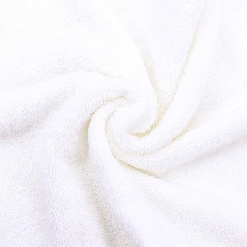 Monogrammed Hand Towel, Personalized Gift, Set of 2- Gold Block Letter Embroidered Towel - Extra Absorbent 100% Turkish Cotton - Soft Terry Finish - Initial S White - color: White & Gold, size: Initial S