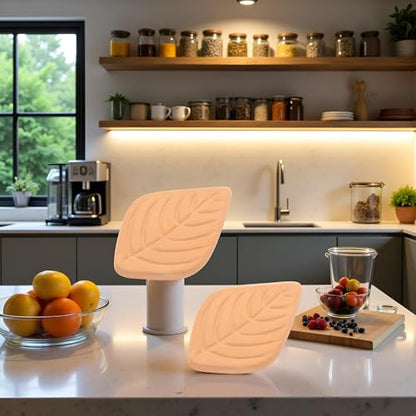 2Pcs Brown Sugar Keeper Saver for Keeping Moist Fresh Reusable Leaf Clay Keep Conditioning Humidity Kitchen Gadgets Storage Containers Sets Food Containers（52 * 35mm）