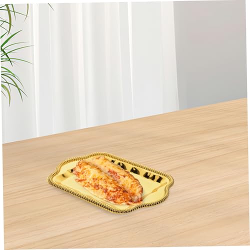 Antique Floral Engraved Serving Tray Rectangular Metal Platter for Beverages and Desserts Elegant Buffet and Wedding Decor Reflective Finish for Stunning Presentation