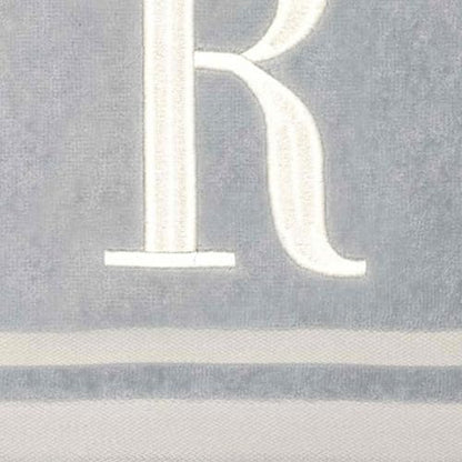 Avanti Linens - Towel Set, Soft & Absorbent Cotton, Embroidered Bathroom Decor, Set of 5 (Monogram Collection, Initial R) - style: R