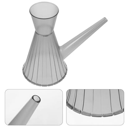 Long Spout Watering Can for Indoor Plants 1.3l Gray Handheld Watering Pot with Large Capacity for Gardening and Flower Arranging