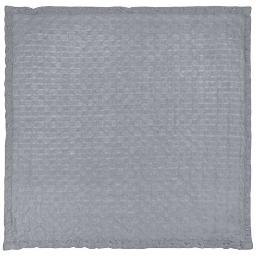 Karma Waffle Weave Dishcloth Set/Holder Home - color: Grey Home