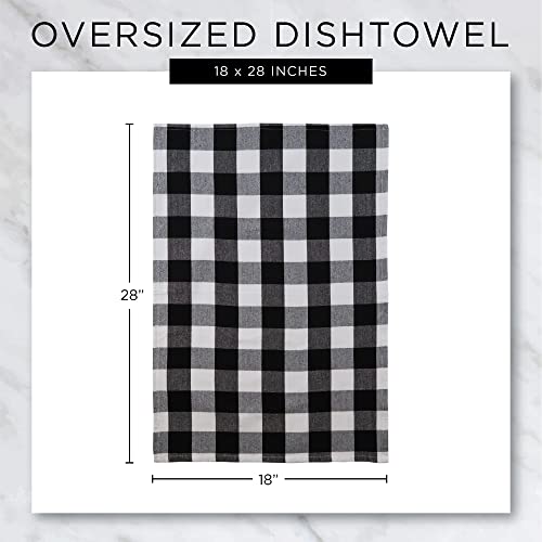 DII Cotton Dish Towel Set Damask Print, 18x28, Nautical Blue, 2 Count - color: Nautical Blue, size: Dishtowel, 18x28"