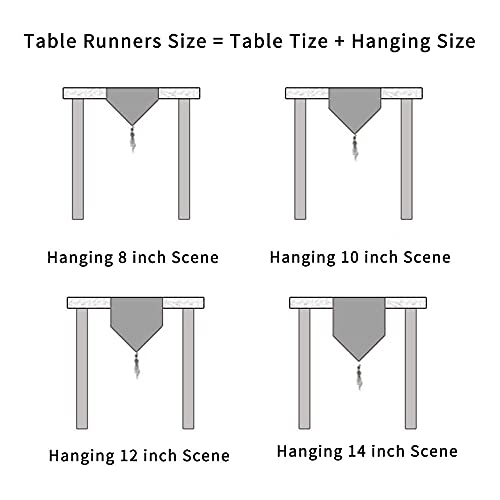 Luxury Vintage Table Runners 108 inches Long 1pc and Same Pattern placemats Set of 6pc
