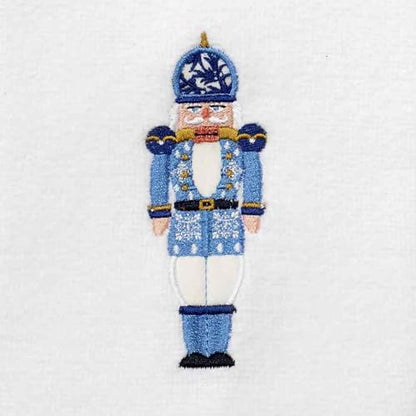Avanti Linens - Fingertip Towels, Soft & Absorbent Cotton Velour, Christmas Decorations, Set of 4 (Nutcracker Trellis Collection)