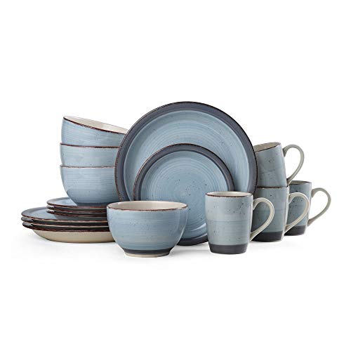 Pfaltzgraff Sadie 16-Piece Dinnerware Set, Blue - color: Blue