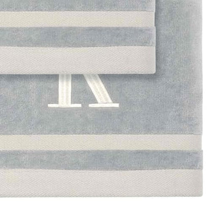 Avanti Linens - Cotton Towel Set, 5 Pack, Embroidered, Monogram K - style: K