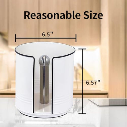 Paper Towel Holder Countertop, Farmhouse Paper Towel Holder Countertop, Ceramic Paper Towel Holder Farmhouse Rustic Decor for Kitchen Bathroom, Kitchen Paper Towel Holder with Non-Slip Base