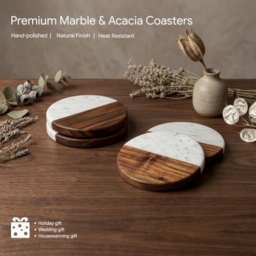 Charcuterie Boards Gift Set - Acacia Wood Cheese Board Set Charcuterie Tray & Serving Platter for Hosting & Entertaining, Bridal Shower Gifts for Women, Gifts for Home, Wedding & Birthday