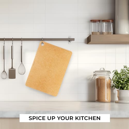 Freshware Wood Cutting Board for Kitchen, Dishwasher Safe, Large, 15" x 11.25", Natural - color: 15" x 11.25" [No Groove] [Natural], size: 15"L x 11.3"W