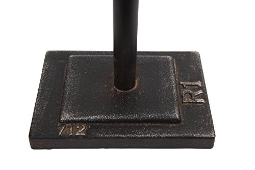 Creative Co-Op Bronze Arrow Shaped Cast Iron Bookends (Set of 2 Pieces) - color: Bronze