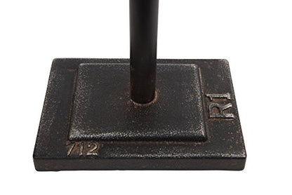 Creative Co-Op Bronze Arrow Shaped Cast Iron Bookends (Set of 2 Pieces) - color: Bronze