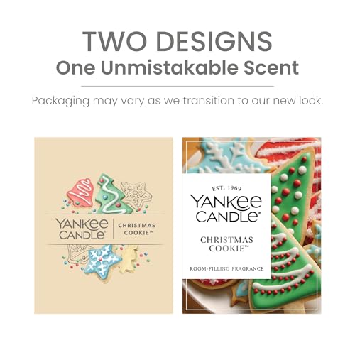 Yankee Candle Large Tumbler Scented Candle with up to 80 Hour Burn Time, Premium Plant Wax Blend for Consistent Burn, 20 oz Tumbler Candle with Room Filling Fragrance, Christmas Cookie - color: Christmas Cookie, size: 20oz