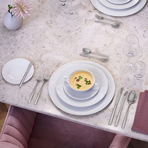 Villeroy & Boch La Divina White Wine Glass Set of 4, Clear, 12.75 oz | Crystal glass white wine glasses, dishwasher safe, graceful shape lets delicate aromas fully develop - style: White wine goblet