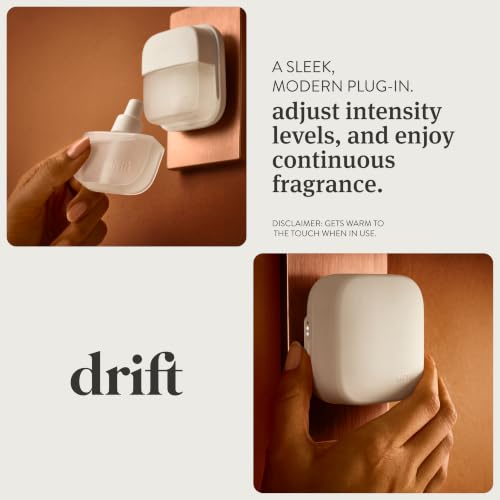 Drift Home Scent Diffuser Refills in Grove (2 Refills) - Adjustable and Long Lasting Diffuser Aroma - Clean Ingredients, Pet Safe - size: Refills