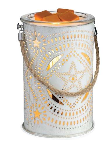 Candle Warmers Etc. Vintage Bulb Illumination Fragrance Warmer- Light-Up Warmer for Warming Scented Candle Wax Melts and Tarts to Freshen Room, Lone Star - size: Lone Star