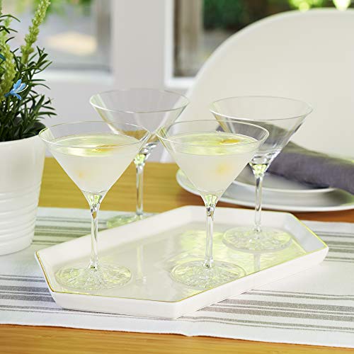 Spiegelau Perfect Serve Cocktail Glasses Set of 4 - European-Made Crystal, Dishwasher Safe, Professional Quality Cocktail Glass Gift Set - 5.8 oz - style: Perfect Serve Glasses