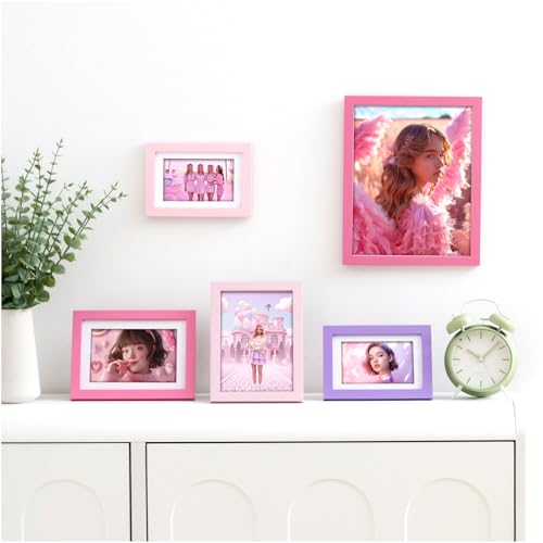 15 Pack Collage Picture Frames Wall Decor Gallery Wall Picture Frame Set for Mounting or Tabletop Display, Multi Sizes with Three 8x10, Six 5x7, Six 4x6