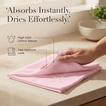 Urban Villa Cloth Napkins Cotton 20x20 (Set of 12) Pink - color: 013 Pink, size: 20" x 20" (Set of 12)