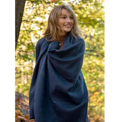 50x60 Throw Blankets, Ultra Soft Hypoallergenic Fleece Fall Throw Blanket for Livingroom, Couch, Chair, Bed, Navy Blue - color: Navy Blue