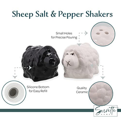 Salt Pepper Shakers Animals - Sheep - color: Sheep