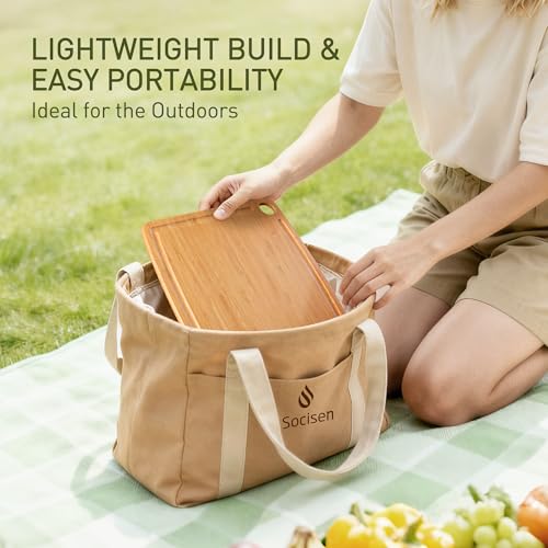Lightweight Durable Bamboo Cutting Board Set with Non-Slip Feet, Wood Cutting Board for Busy Kitchen, Easy Clean Wooden Chopping Boards with Juice Groove Best House Warming Gift Set of 3 (S+M+L) - color: Carbonized Bamboo(Brown), size: Set of 3 (Small + M