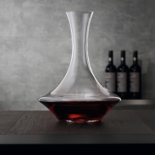 Spiegelau Authentis Crystal Wine Decanter, Modern Carafe for Red and White Wine, Elegant Glass Pitcher for Wedding Gifts, Housewarming, Home Bar Accessories, 53 oz (1.5 Liters), Set of 1 - style: 1.5 L Decanter