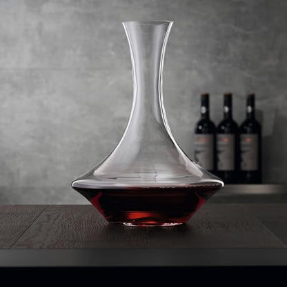 Spiegelau Authentis Crystal Wine Decanter, Modern Carafe for Red and White Wine, Elegant Glass Pitcher for Wedding Gifts, Housewarming, Home Bar Accessories, 53 oz (1.5 Liters), Set of 1 - style: 1.5 L Decanter