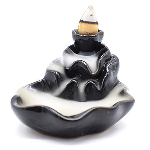 Incense Burner, Ceramic Backflow Incense Holder, Home Decor Aromatherapy Ornament