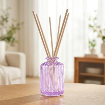 Set of 4 Reed Diffuser Bottle Decorative Bottle Fragrance Empty Glass Bottle