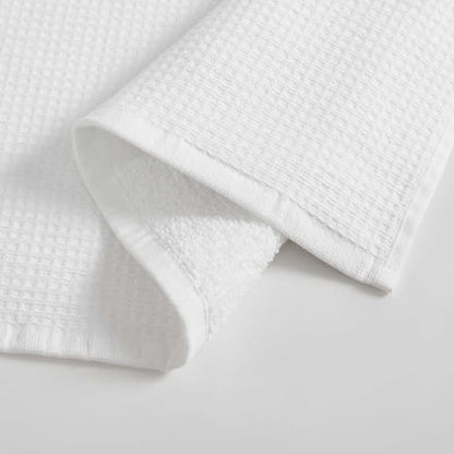 Calvin Klein - Bath Towels, Super Soft & Absorbent Cotton Towels, Oeko-Tex Certified (Eternity Solid White, 3-Piece) - color: Entwine White, size: 3 Pack